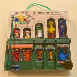Classic Sesame Street Character Playset 2000